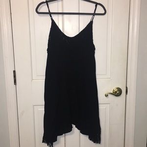 Wet Seal Black Lace Dress